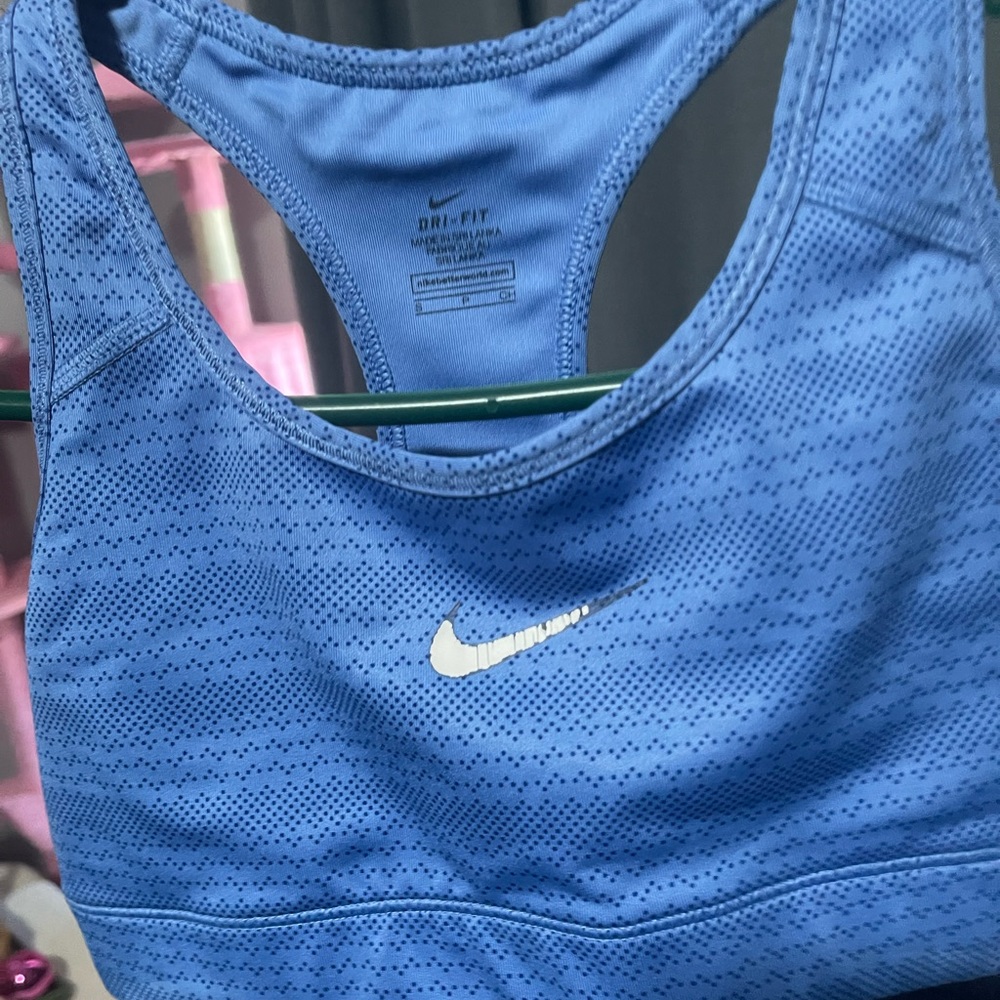 Nike sports bra blue
